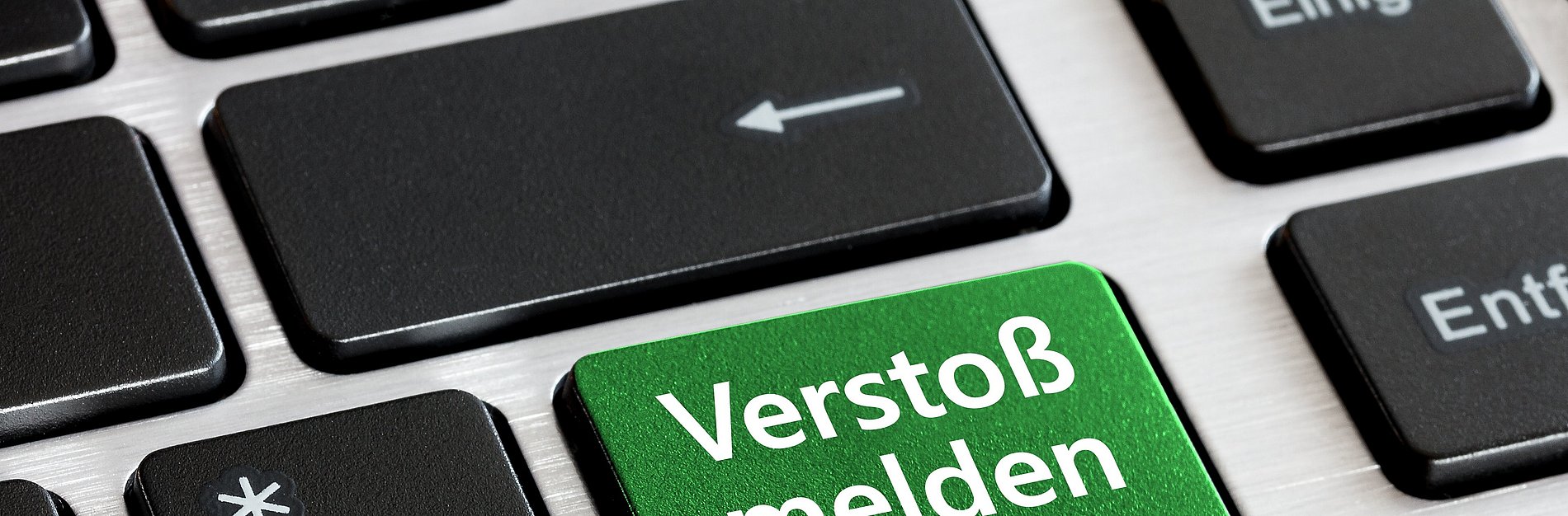 Verstoß melden - Taste